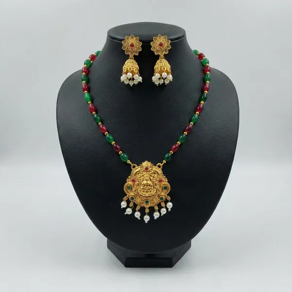 Gold_Tone_Temple_Jewellery_Necklace_Set_for_Women