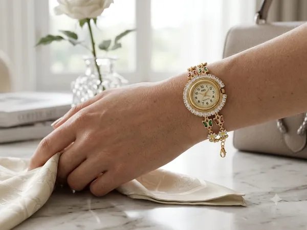 Gold_Tone_Floral_Bracelet_Analog_Watch_for_Women
