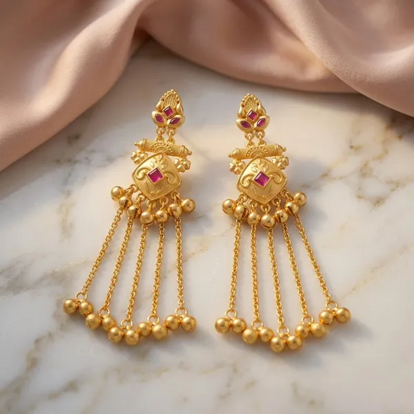 Gold-Tone_Ruby_Stone_Chandelier_Earrings_for_Women