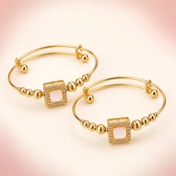 Gold-Tone_Adjustable_Square_Beaded_Bracelets_for_Women