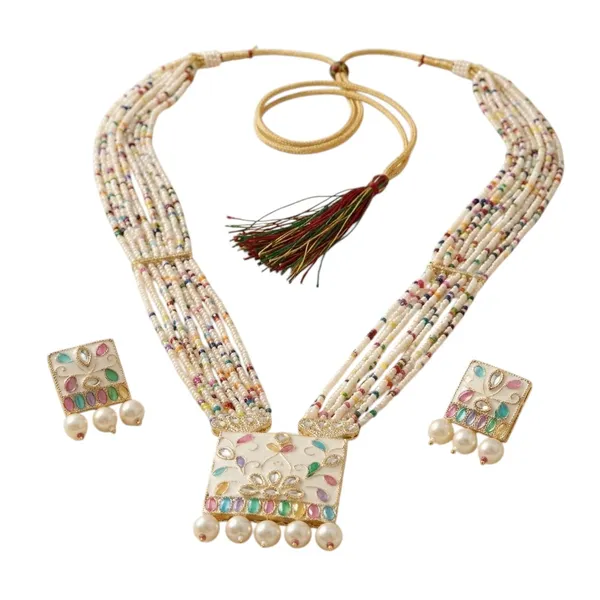 Multicolour_Beaded_Necklace_Set_for_Women