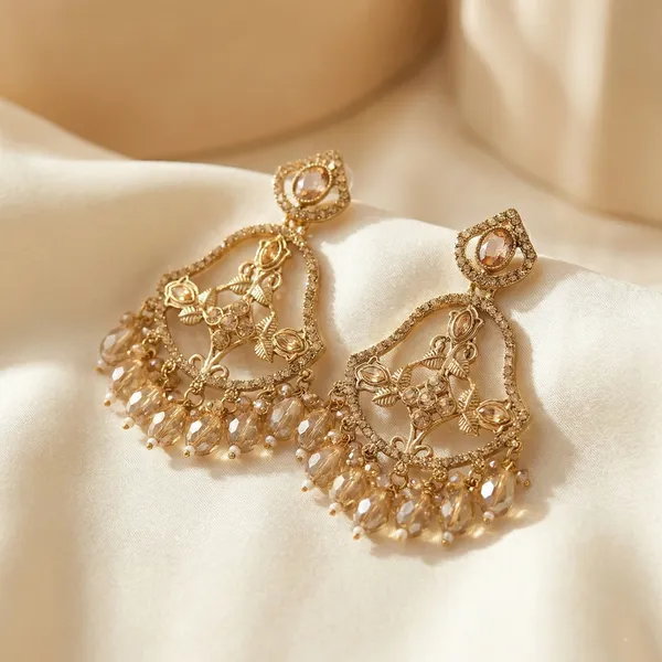 Gold_Tone_Crystal_Chandelier_Earrings_for_Women