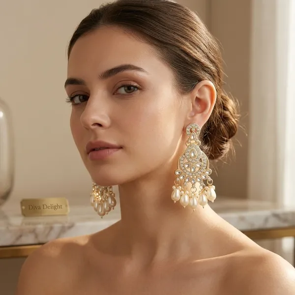 Gold_Tone_Pearl_Drop_Chandelier_Earrings_for_Women