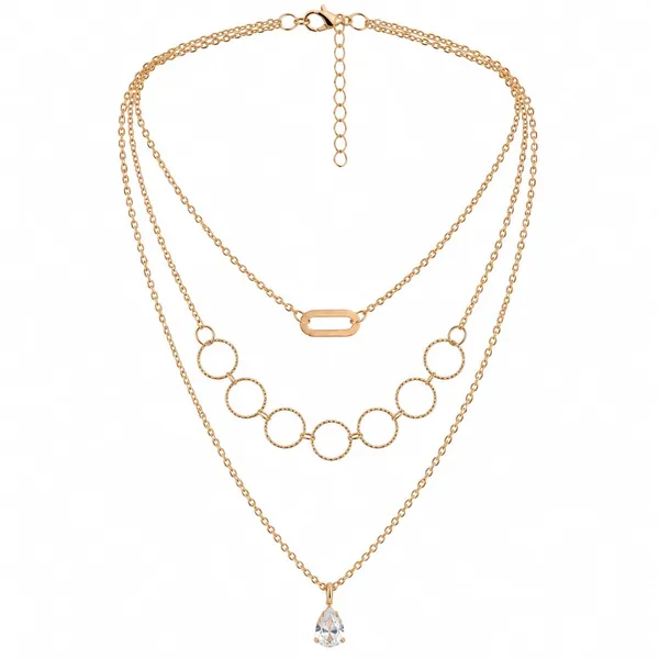 Gold_Tone_Layered_Necklace_for_Women