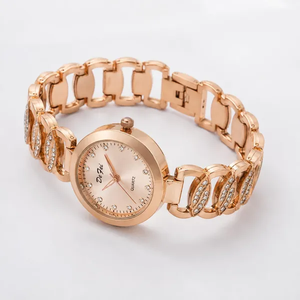 Rose_Gold_Tone_Analog_Bracelet_Watch_for_Women