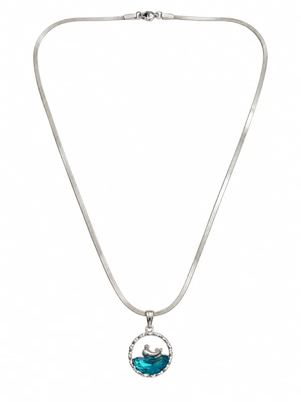 Silver_Tone_Mermaid_Pendant_Necklace_for_Women