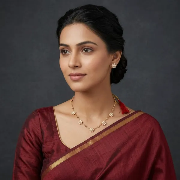 Gold_Tone_Pearl_Necklace_Set_for_Women