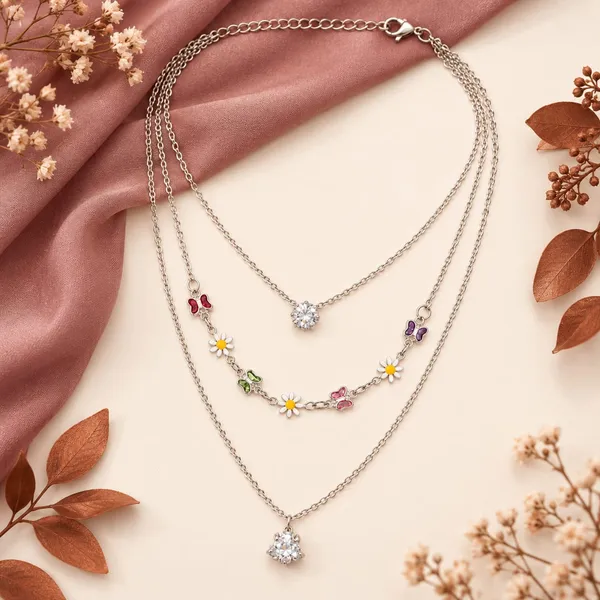 Silver_Tone_Layered_Necklace_for_Women