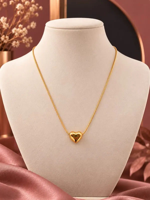 Gold_Tone_Heart_Pendant_Necklace_for_Women
