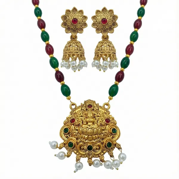 Gold_Tone_Temple_Jewellery_Necklace_Set_for_Women