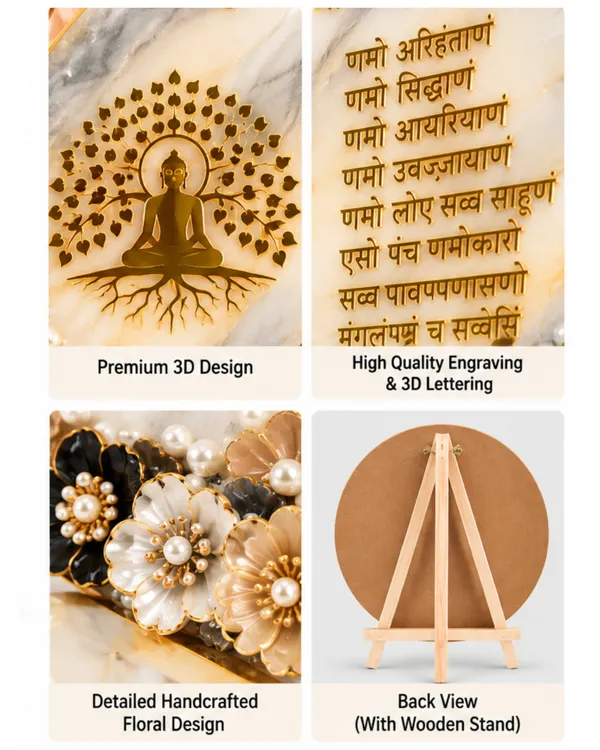 Handmade_Resin_Art_Jain_Navkar_Mantra_Table_Decor_|_3D_Buddha_Meditation_Design_with_Bodhi_Tree,_Dried_Floral_&_Pearl_Embellishments_|_Spiritual_Pooja_Room_&_Home_Temple_Decoration