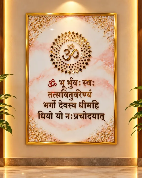 Handmade_Resin_Art_Gayatri_Mantra_Wall_Decor_|_3D_Om_Spiritual_Wall_Hanging_with_Golden_Frame_|_Sanskrit_Mantra_Home_Temple,_Pooja_Room_&_Living_Room_Decoration