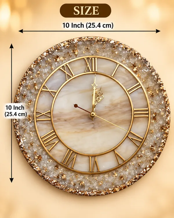 Luxury_Geode_Roman_Numeral_Wall_Clock_with_Gold_Accents_|_Premium_Resin_Decorative_Clock