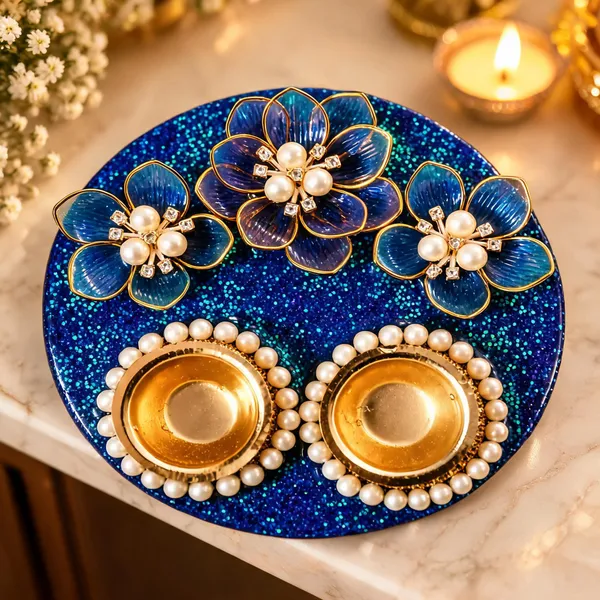 Decorative_Festive_Floral_Pooja_Thali_Set