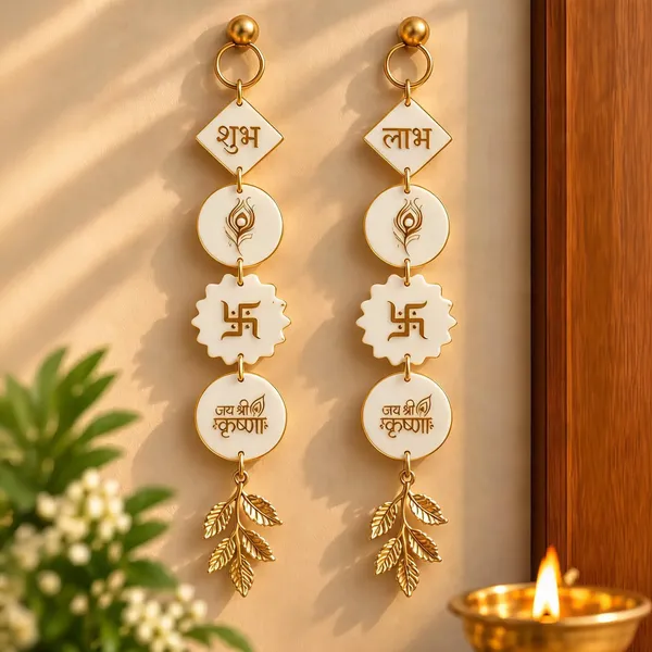 Gold_Tone_Religious_Motif_Wall_Hanging_Set