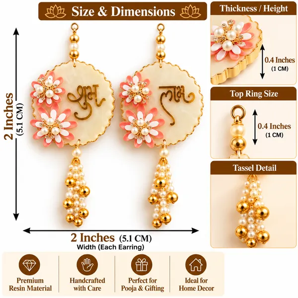 Handcrafted_Resin_Art_Shubh_Labh_Wall_Hanging_Toran_–_2×2_Inch_Elegant_Floral_Décor_with_Pearl_&_Golden_Bead_Tassels_for_Diwali,_Pooja_&_Home_Decoration