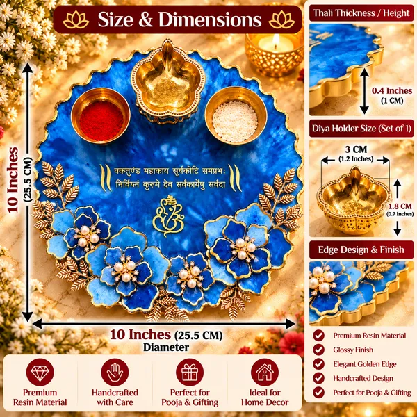 Handcrafted_Resin_Pooja_Thali_with_Ganesha_&_Floral_Design_–_Premium_Blue_Decorative_Thali_with_Diya,_Kumkum_&_Rice_Bowls_for_Pooja,_Diwali_&_Festive_Gifting