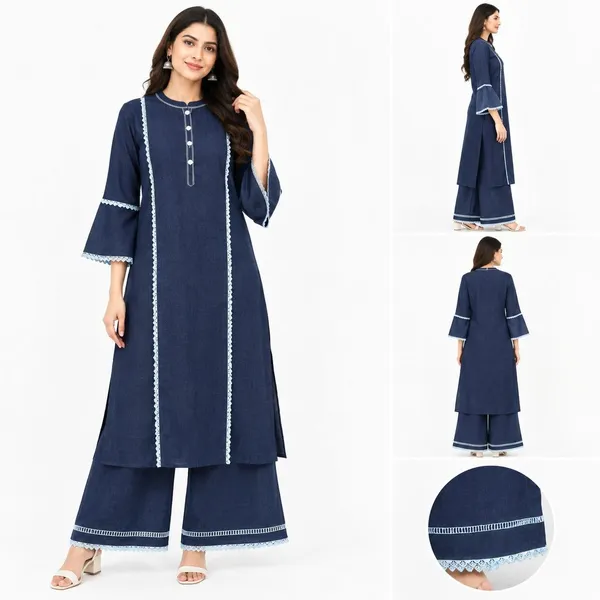 Navy_Blue_Cotton_Straight_Kurta_Palazzo_Set_For_Women