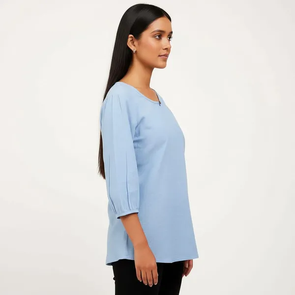 Sky_Blue_Cotton_Relaxed_Fit_Tunic_Top_For_Women