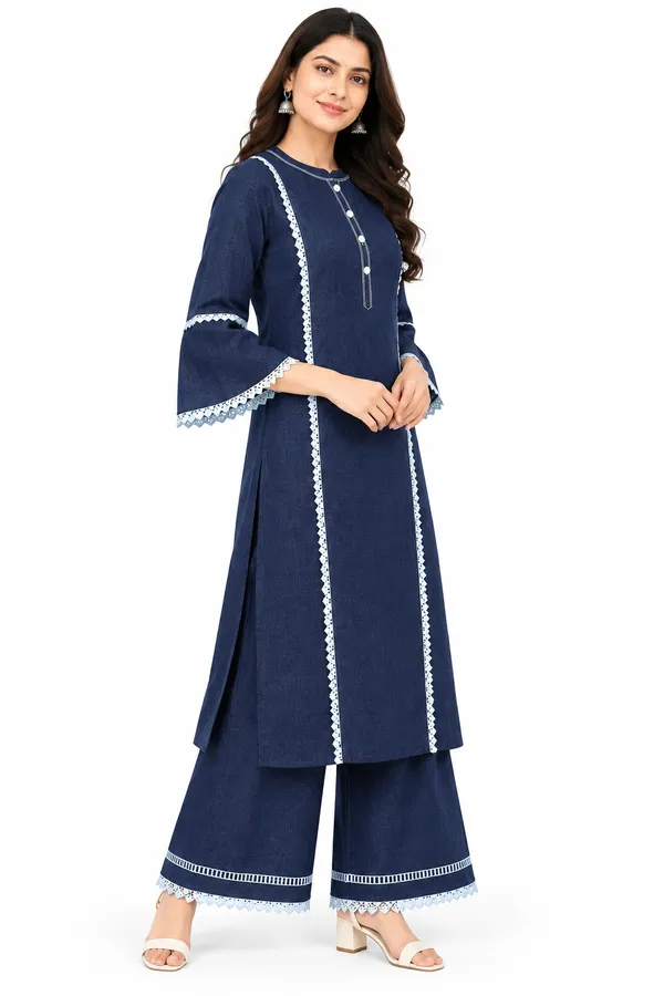 Navy_Blue_Cotton_Straight_Kurta_Palazzo_Set_For_Women