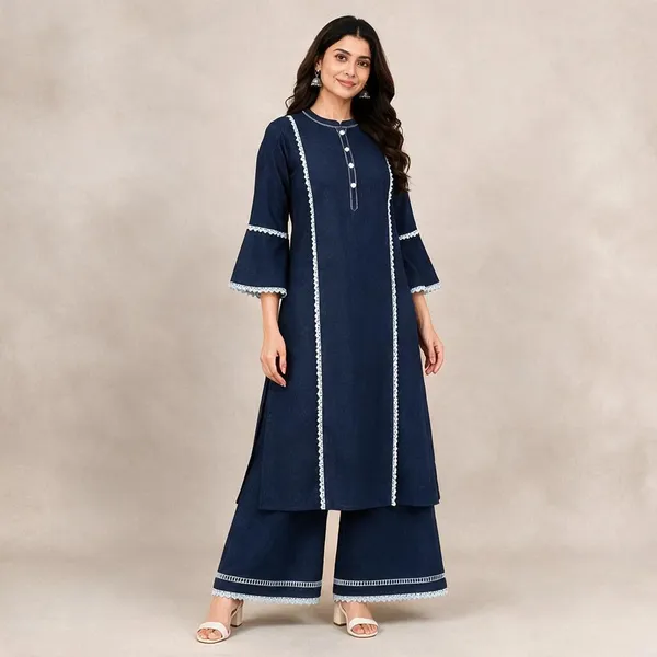 Navy_Blue_Cotton_Straight_Kurta_Palazzo_Set_For_Women