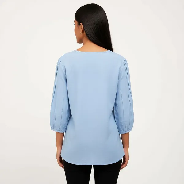 Sky_Blue_Cotton_Relaxed_Fit_Tunic_Top_For_Women