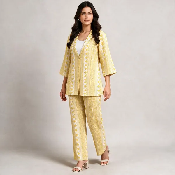 Yellow_Cotton_Straight_Printed_Co-Ord_Set_For_Women