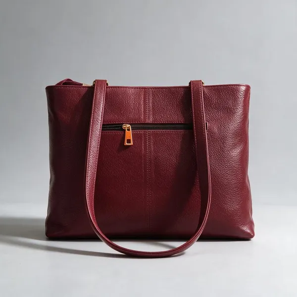 CANSLIM_Royale_Croc_Tote_—_Burgundy_Edition