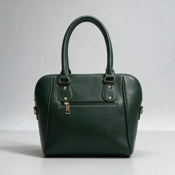 CANSLIM_Genevieve_Pine_Green_Satchel_bag
