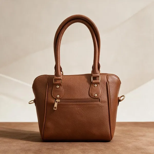 CANSLIM_Genevieve_Cognac_Satchel_bag