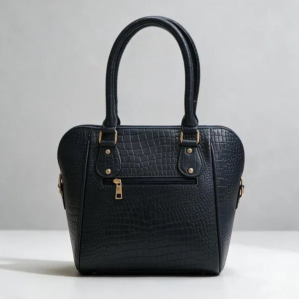 CANSLIM_Genevieve_Croc_Midnight_Navy_Satchel_bag