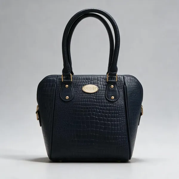 CANSLIM_Genevieve_Croc_Midnight_Navy_Satchel_bag