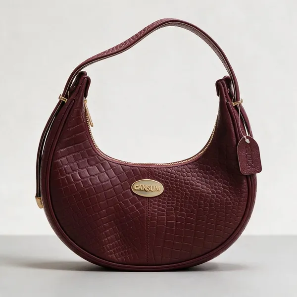 CANSLIM_Luna_Rich_Burgundy_Shoulder_bag