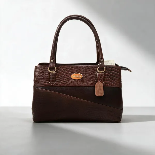 CANSLIM__Cognac_Tan_Textured_Tote_Handbag_for_Women
