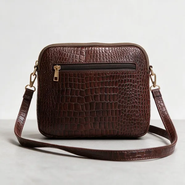 CANSLIM_Kensington_Croc_Russet_Brown_Crossbody_bag