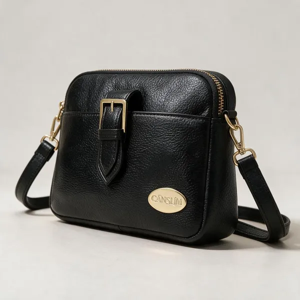 CANSLIM_Kensington_Pebbled_Noir_Crossbody_bag
