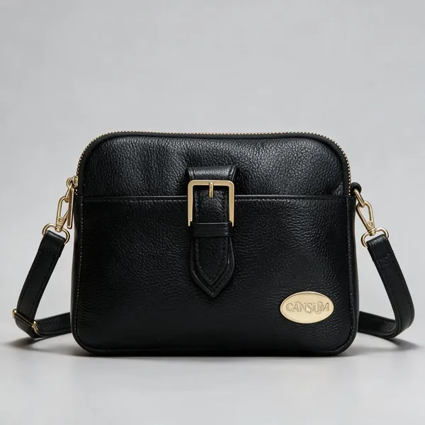CANSLIM_Kensington_Pebbled_Noir_Crossbody_bag