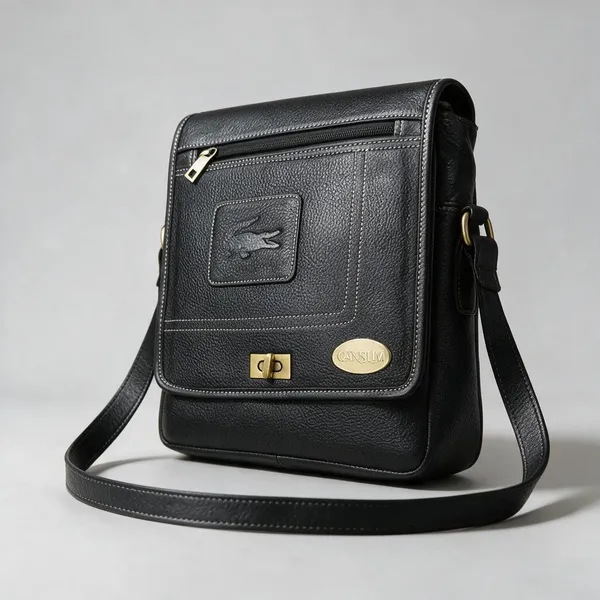 CANSLIM_Heritage_Turn-Lock_Noir_black_Messenger_bag