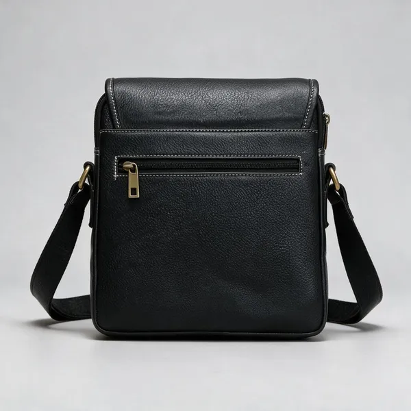 CANSLIM_Heritage_Turn-Lock_Noir_black_Messenger_bag