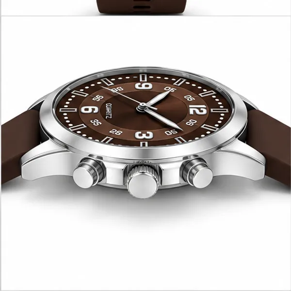 Maroon_Silicone_Analog_Quartz_Round_Dial_Watch_For_Men