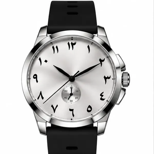 Black_Rubber_Strap_Silver_Tone_Arabic_Numeral_Analog_Watch_For_Men