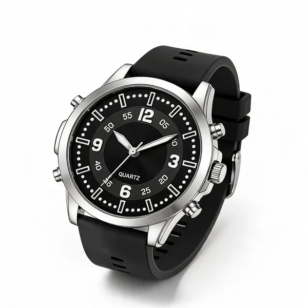 Black_Silicone_Analog_Multi-Layer_Dial_Watch_For_Men