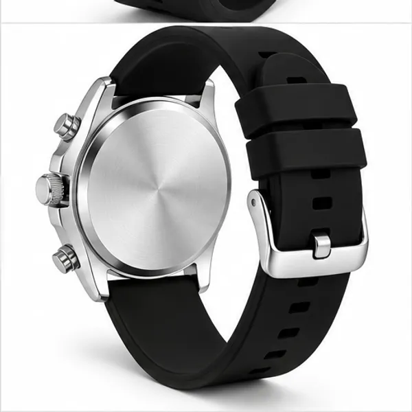 Black_Silicone_Analog_White_Dial_Round_Watch_For_Men