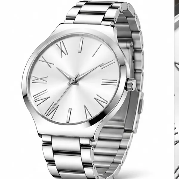 Silver_Metal_Link_Bracelet_Analog_Roman_Numeral_Watch_For_Men