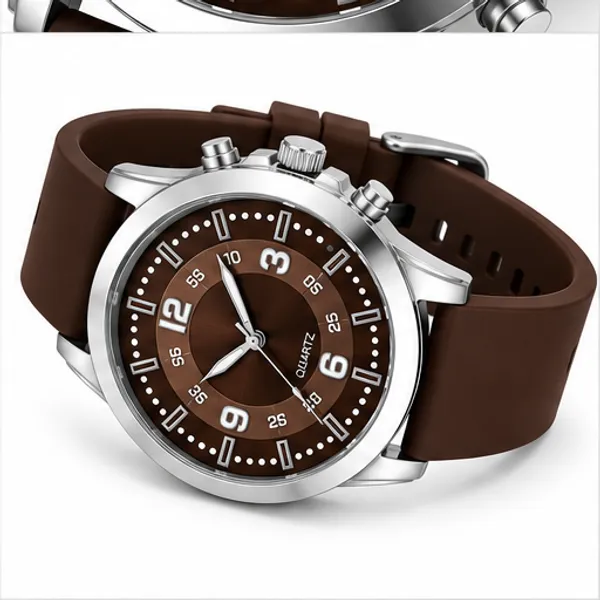 Maroon_Silicone_Analog_Quartz_Round_Dial_Watch_For_Men