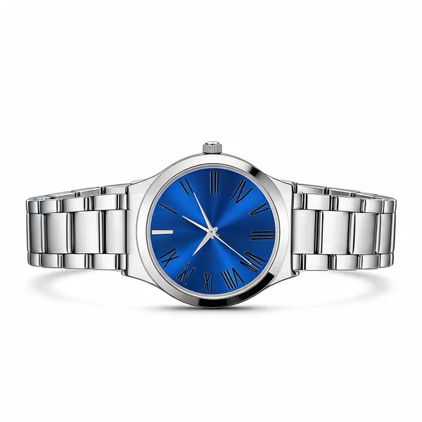 Silver_Metal_Link_Bracelet_Analog_Roman_Numeral_Watch_For_Men
