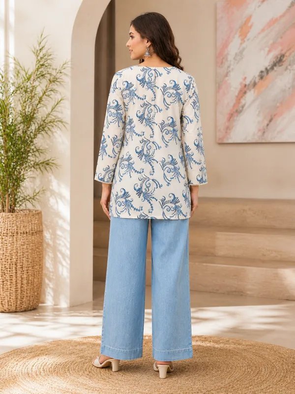 White_Blue_Printed_Relaxed_Fit_Co_Ord_Set_for_Women