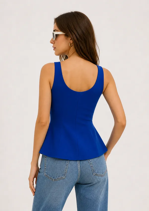 Blue_Sleeveless_Peplum_Top_for_Women
