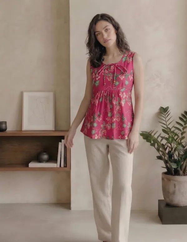 Pink_Floral_Print_Sleeveless_Top_for_Women