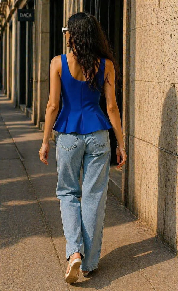 Blue_Sleeveless_Peplum_Top_for_Women
